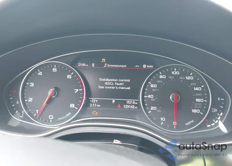 2013 Audi A6 2.0T Premium из США, поврежденный, VIN WAUGFAFC7DN081671